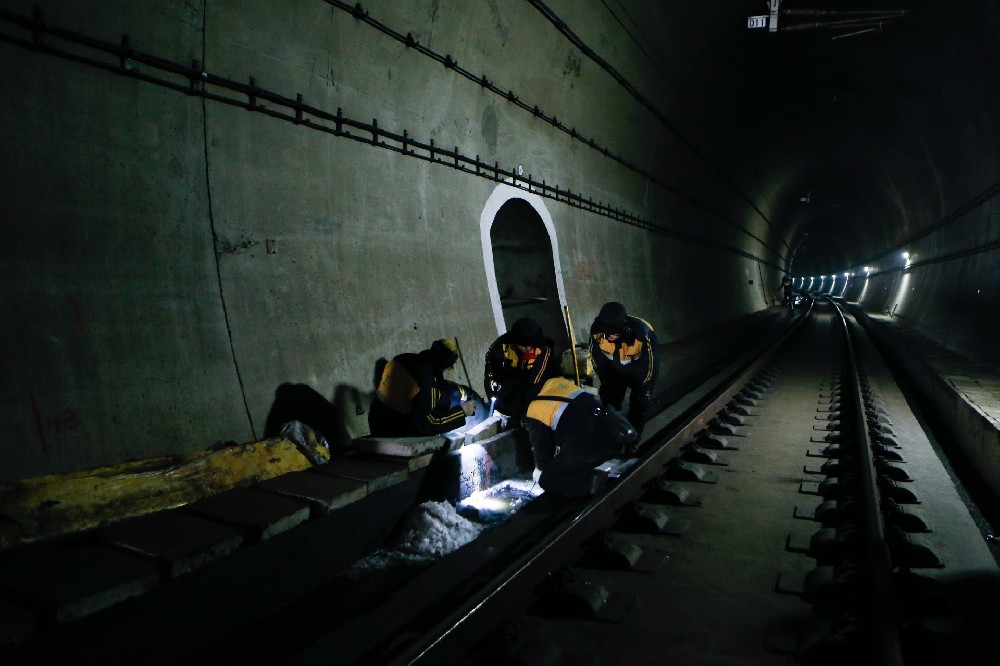 庄浪铁路运营隧道病害现状